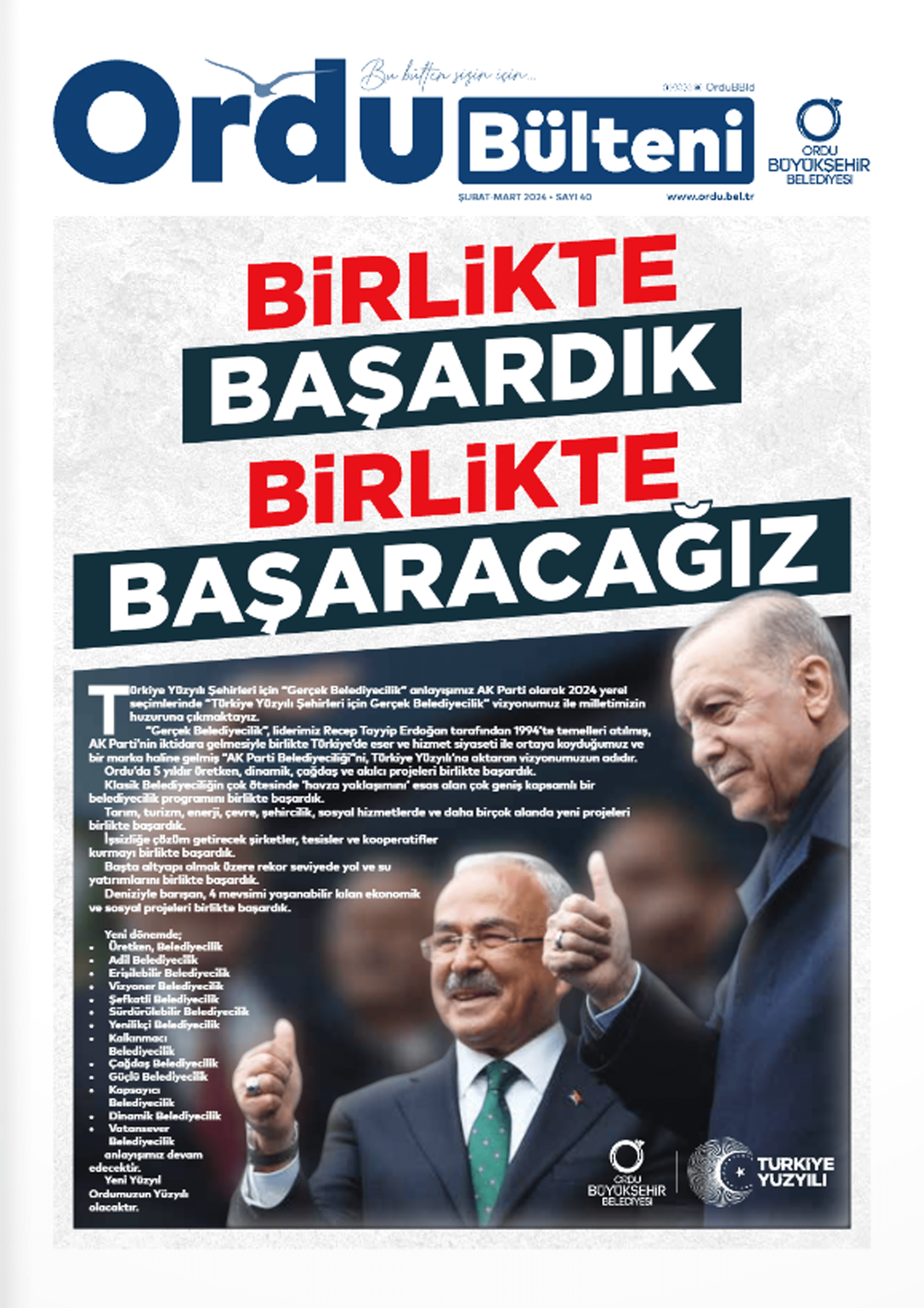 Ordu Bülteni | 40. Sayı