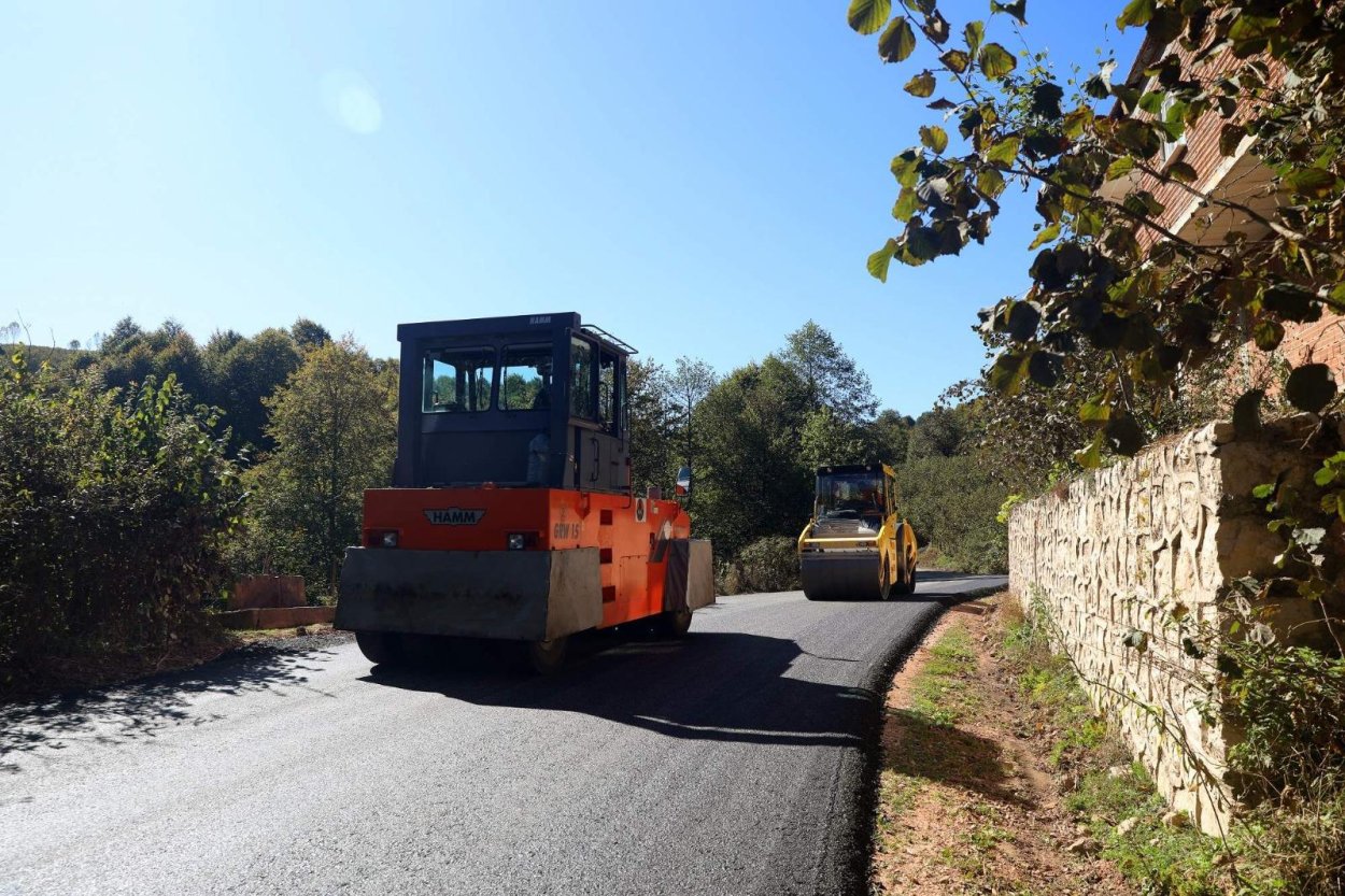 AYBASTI’NIN YOLLARINA BÜYÜKŞEHİR İMZASI