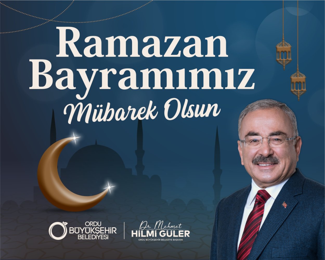BAŞKAN GÜLER: “RAMAZAN BAYRAMIMIZ MÜBAREK OLSUN”