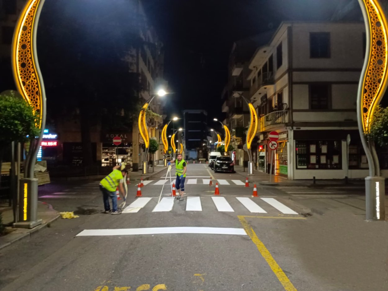 BÜYÜKŞEHİR TRAFİK GÜVENLİĞİ İÇİN SAHADA