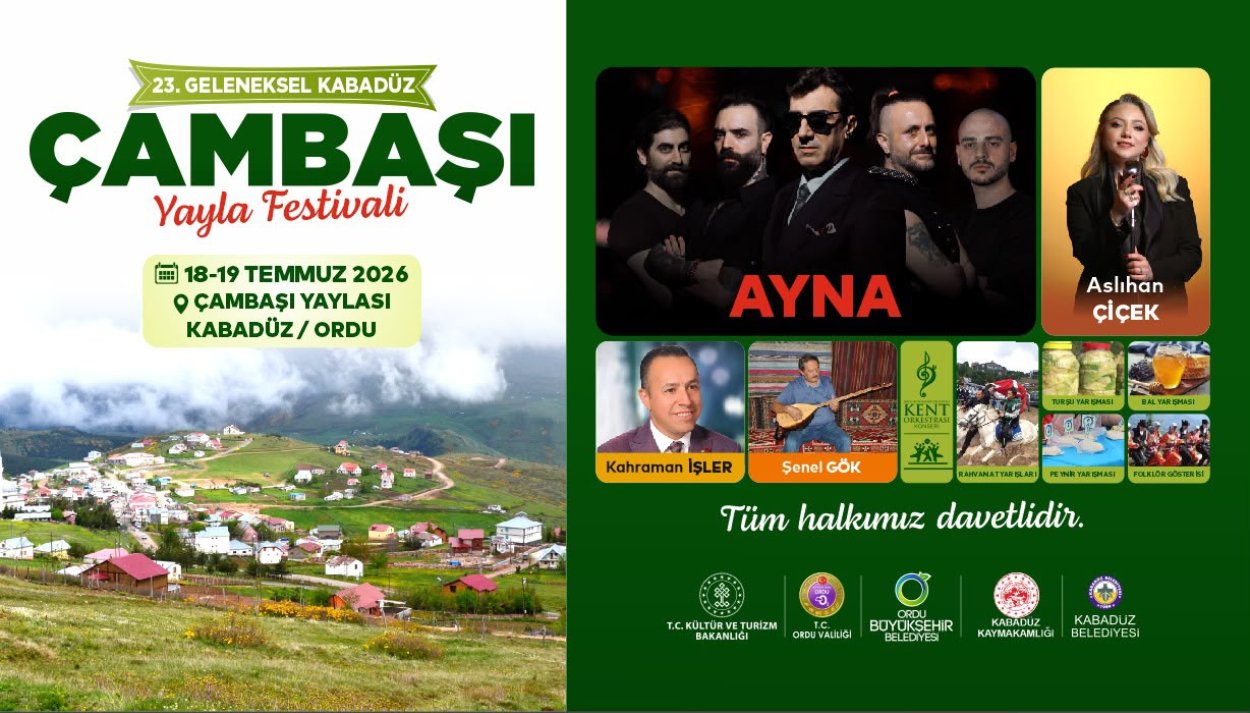 ÇAMBAŞI’NDA FESTİVAL VAR