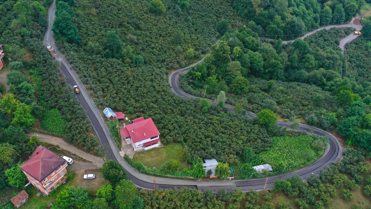 FATSA KÖSEBUCAĞI İLE KORGAN BAĞLANTISI ASFALTLANIYOR