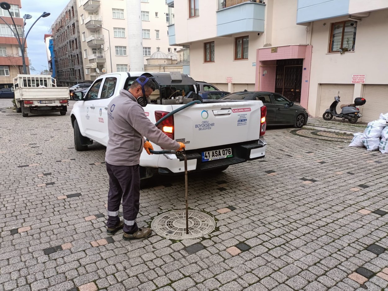 ORDU’DA KIŞLAK MÜCADELESİ BAŞLADI