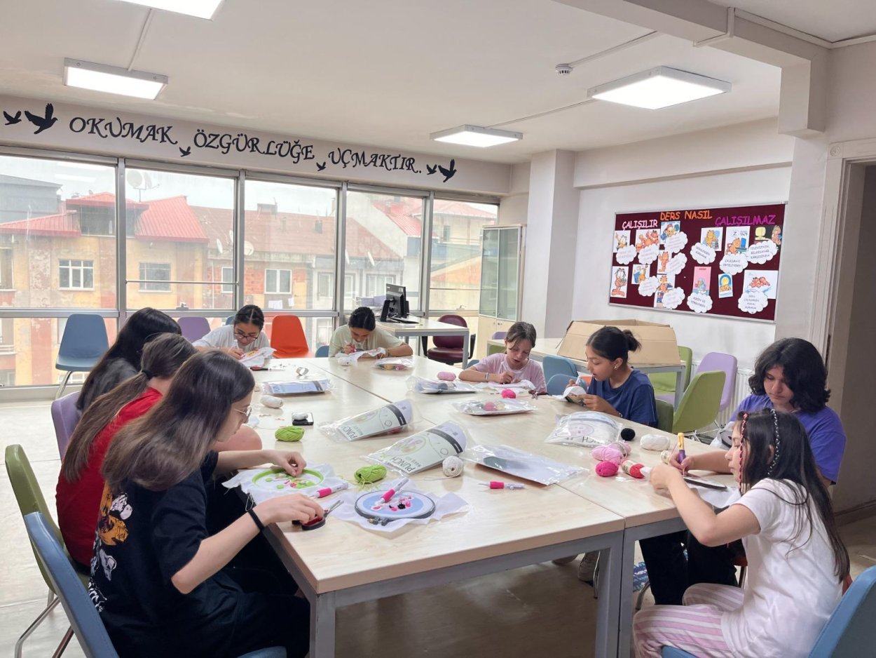 ORDU’DA ÖĞRENCİLER YAZI DOLU DOLU GEÇİRDİ