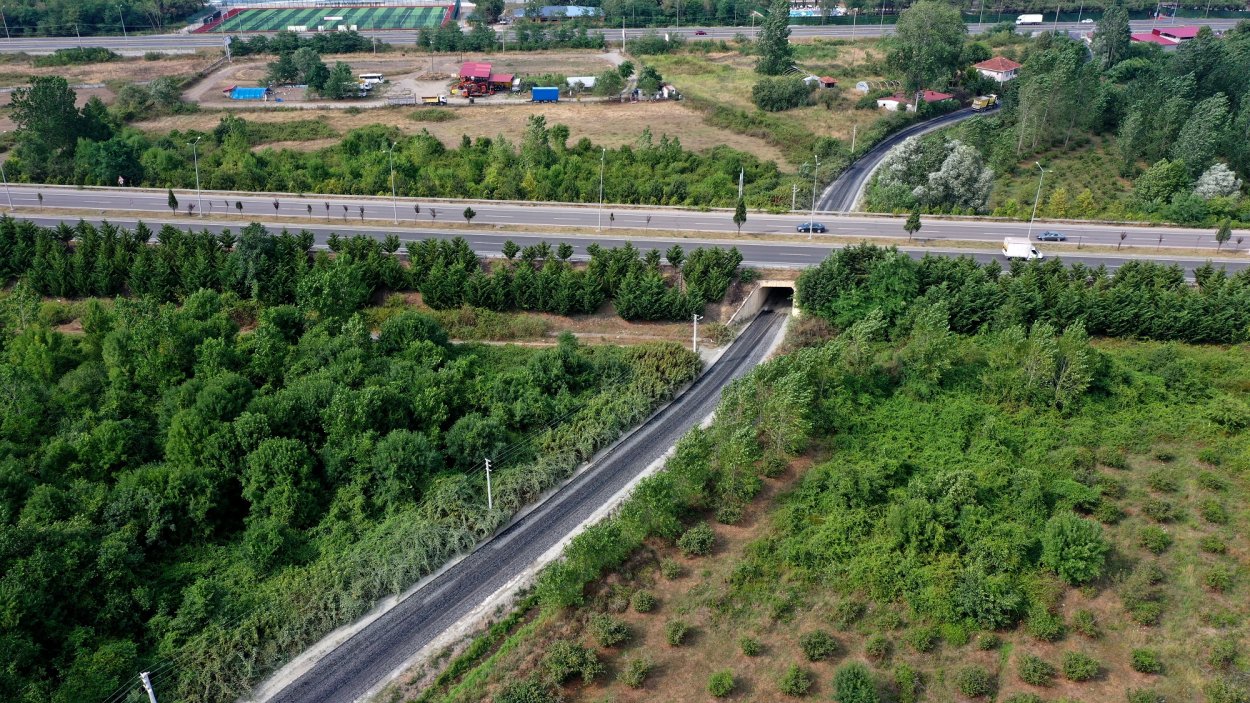 ÜNYE KOCUKLU MAHALLESİ ASFALTLANDI