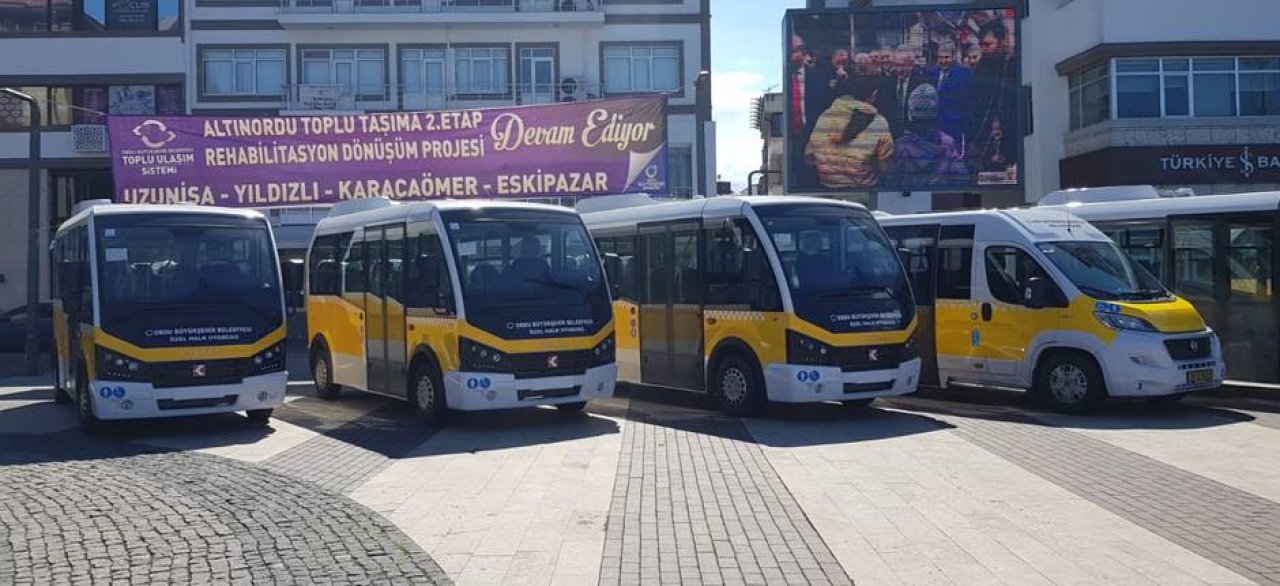 Altınordu 2. Etap Toplu Taşıma Dönüşüm Projesi